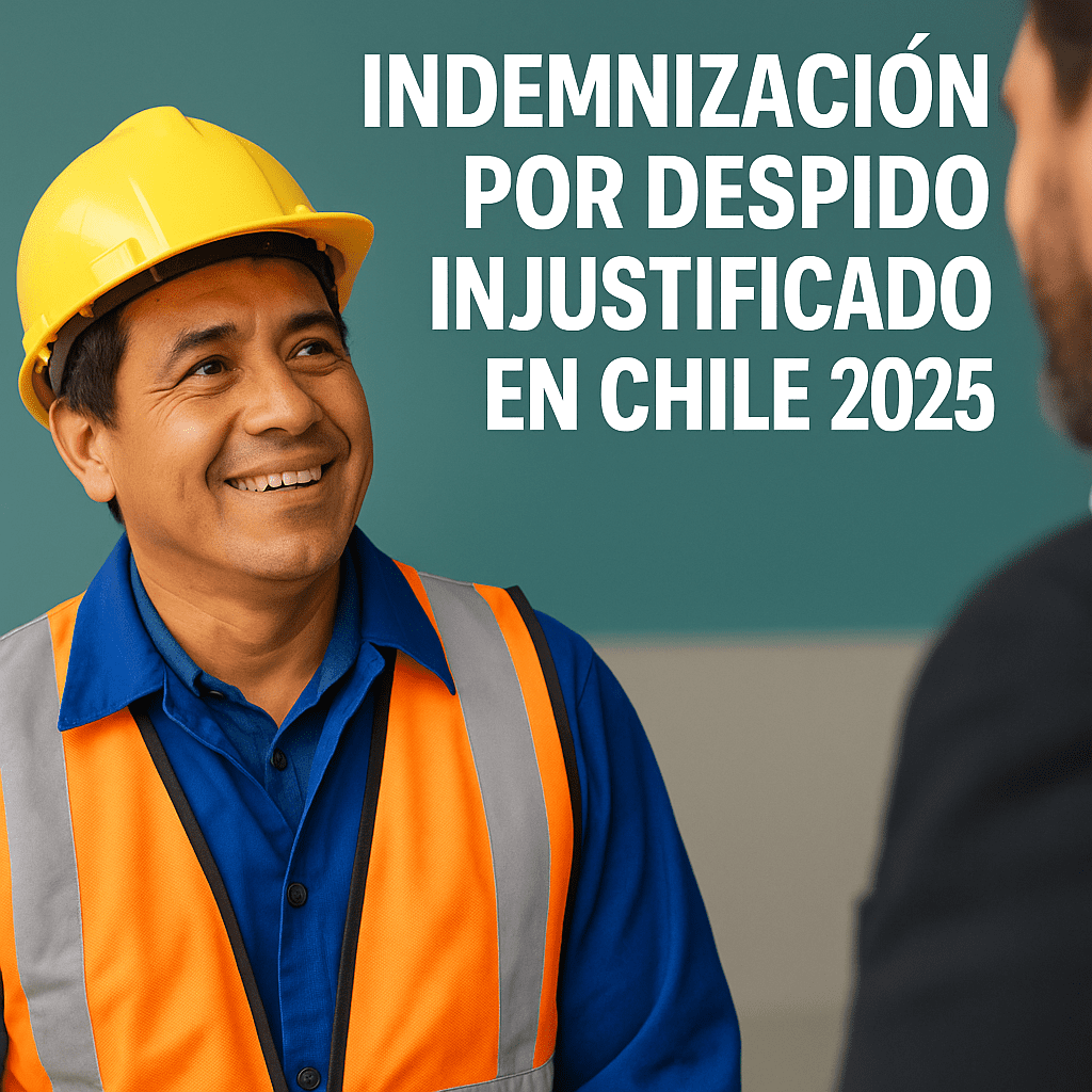 indemnización por despido injustificado en Chile