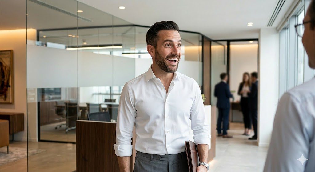 trabajador revisando comisiones y semana corrida
